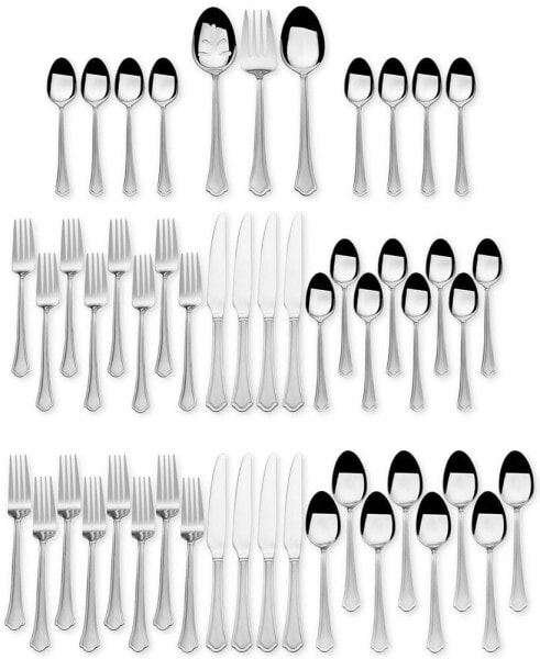 Stainless Steel 51-Pc. Capri Frost Finish, Created for Macy's