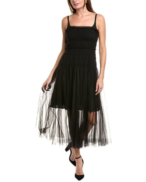 Rebecca Taylor Tulle Maxi Dress Women's