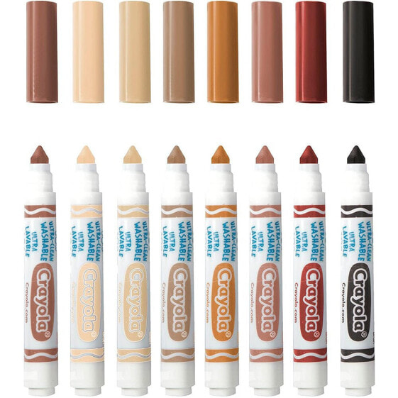 Crayola Lavabilissimi Смываемые фломастеры