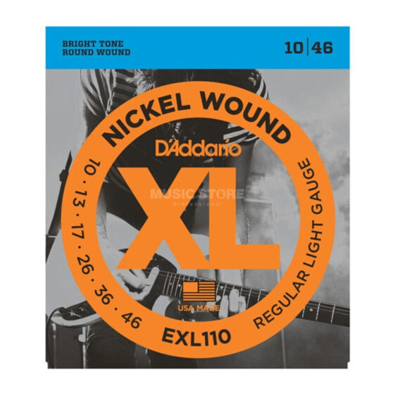 D'Addario E-Guitar Strings EXL110 10-46 Nickel Wound