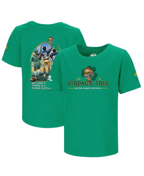 Toddler Boys and Girls Green Notre Dame Fighting Irish 2021 The Shirt T-shirt