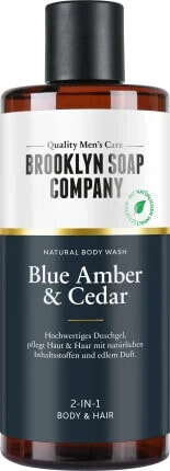 Duschgel Blue Amber & Cedar, 300 ml