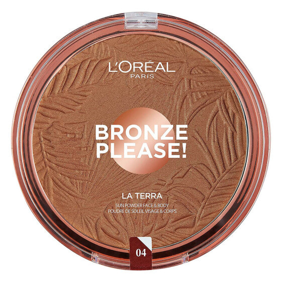 Пудра бронзирующая L'Oreal Make Up Bronze Please! 18 г