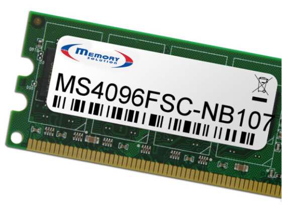 Memorysolution Memory Solution MS4096FSC-NB107 - 4 GB