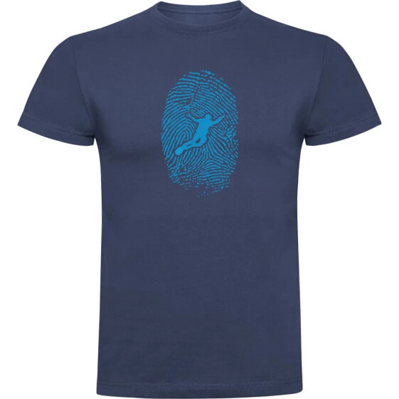 KRUSKIS Diver Fingerprint short sleeve T-shirt