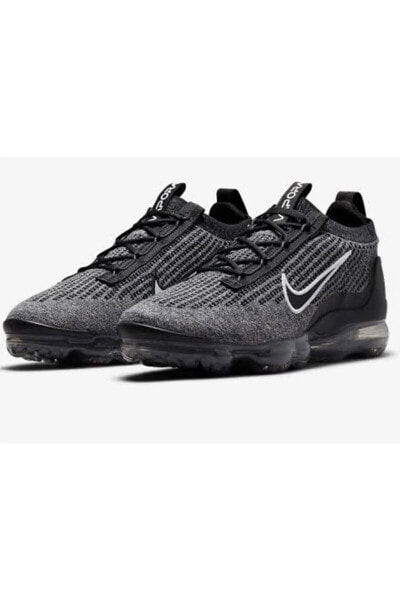 Siyah - Air Vapormax 2021 Flyknit Black Erkeki Running