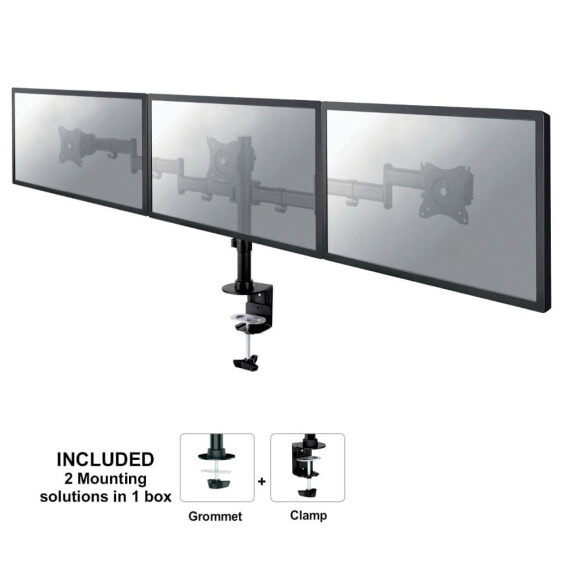 Кронштейн NewStar Neomounts by Newstar Select monitor arm desk mount - Clamp/Bolt-through - 8 kg - 25.4 cm (10") - 68.6 cm (27") - 100 x 100 mm - Black