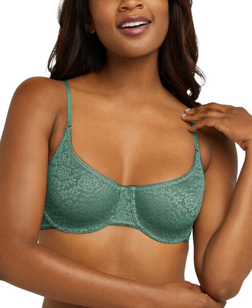 Pure Comfort Stretch Lace Demi Underwire Bra DM202C