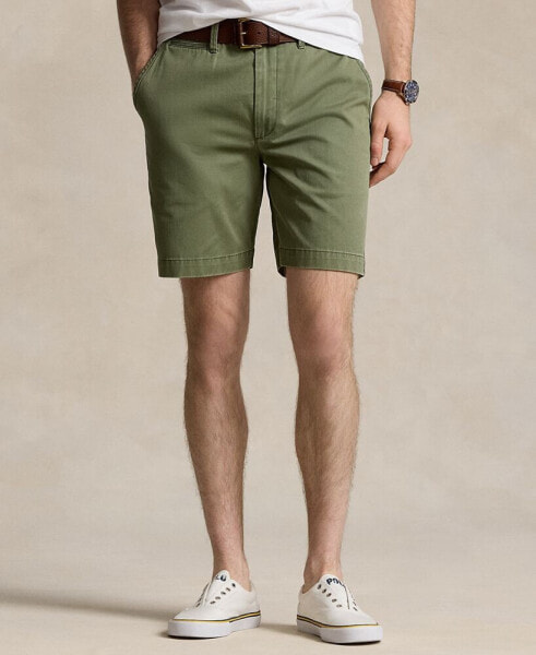 Men's 8-Inch Relaxed Fit Chino Shorts