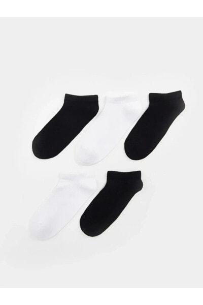 Носки для малышей LC WAIKIKI Basic Erkek Çocuk Белоснежные носки 5 пар