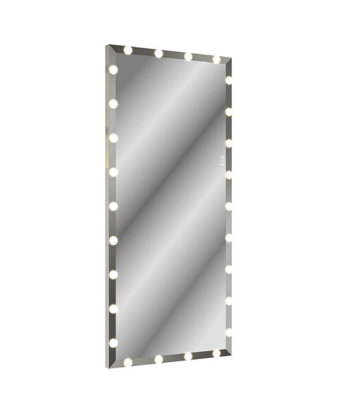 Large Hollywood Full Length Mirror with 3 Color Modes