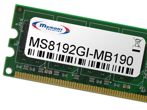 Memorysolution Memory Solution MS8192GI-MB190 - 8 GB