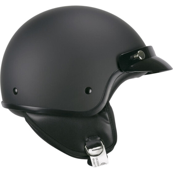 Шлем открытый SKA-P 1FHA Smart Mono Matt Black
