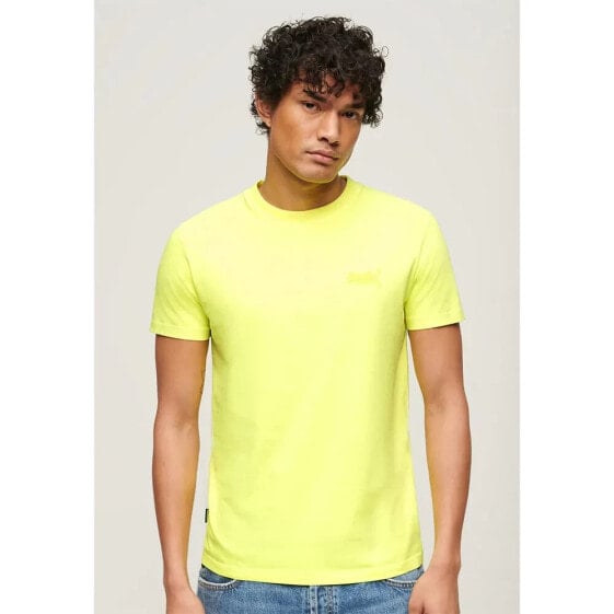 SUPERDRY Essential Logo Emb Neon short sleeve T-shirt