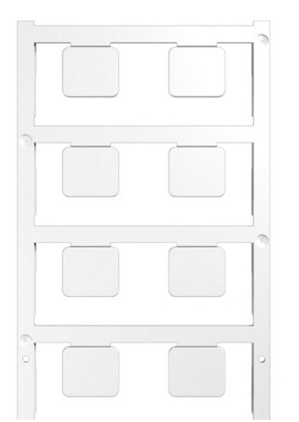 Weidmüller CC 15/17 K MC NE WS - Terminal block markers - 80 pc(s) - Polyamide - White - -40 - 60 °C - V2