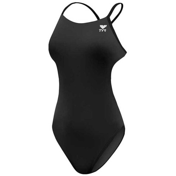 TYR Solid Durafast One Cutoutfit Swimsuit