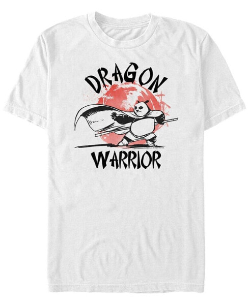 Kung Fu Panda Men's Po The Dragon Warrior Short Sleeve T-Shirt