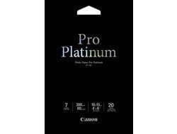 Canon Photo Paper Pro Platinum A6 Photo Paper - 300 g/m² - 100x150 mm - 20 sheet