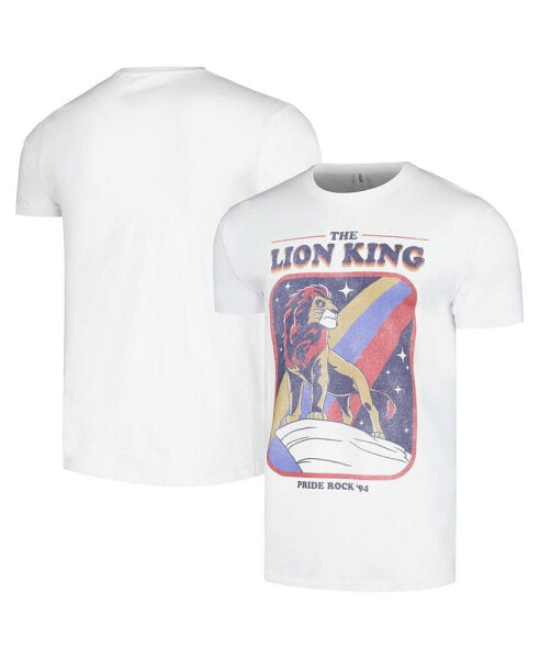 Men's and Women's White The Lion King Pride Rock '94 T-Shirt