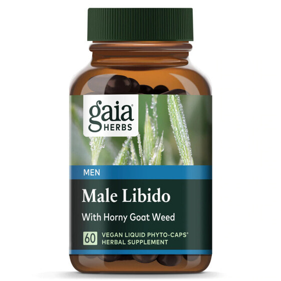 Gaia Herbs Male Libido Средство для повышения либидо 60 капсул