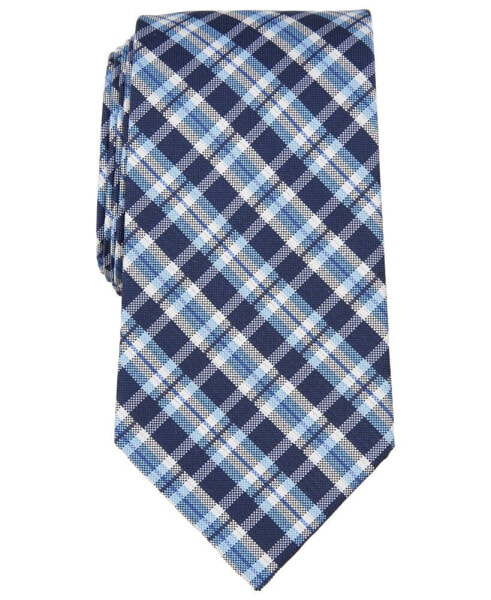 Men's Lane Plaid Silk Tie