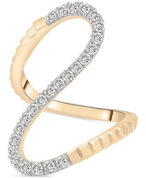 Diamond Infinity Statement Ring (1/2 ct. t.w.) in Gold Vermeil, Created for Macy's