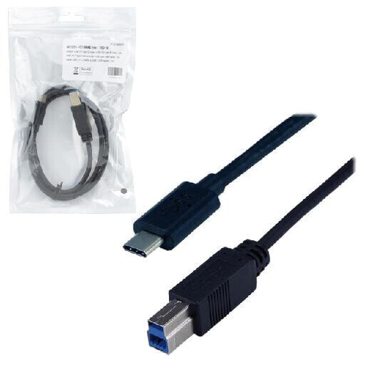 MCL Samar MCL USB 3.1 Type-C / USB 3.0 Type-B 1 m - 1 m - USB C - USB B - USB 3.2 Gen 1 (3.1 Gen 1) - Male/Male - Black