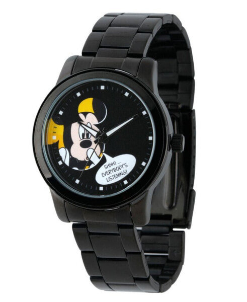 Часы Disney Mickey Mouse Black Alloy Men's Watch