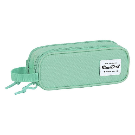 SAFTA Blackfit8 Double Pencil Case