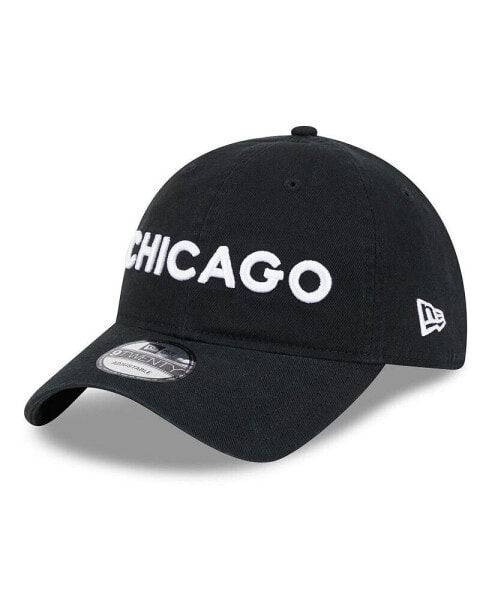 Men's Black Chicago Bulls 2023/24 City Edition 9TWENTY Adjustable Hat