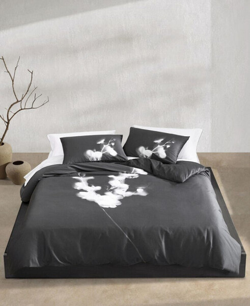 Orchid Cotton Sateen 3 Piece Duvet Cover Set, King