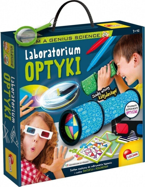 Lisciani Zestaw naukowy Im a Genius Laboratorium optyki