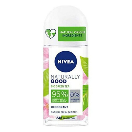 Шариковый дезодорант Naturally Good Nivea 83497 Зеленый чай 50 ml