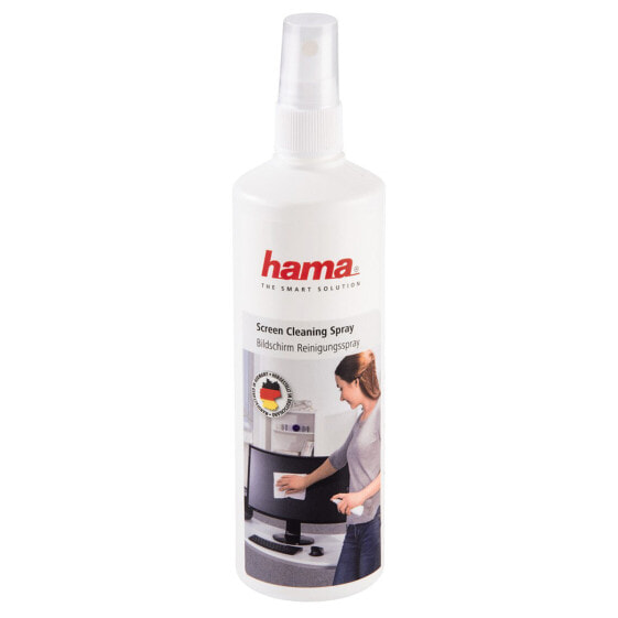 Hama Office-Clean screen cleaner - Equipment cleansing liquid - LCD/TFT/Plasma - White - 100x