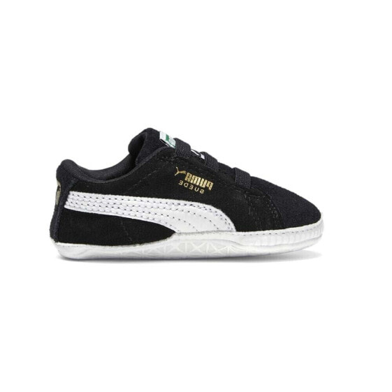 Puma Suede Classic Crib Slip On Infant Boys Black Sneakers Casual Shoes 3660240