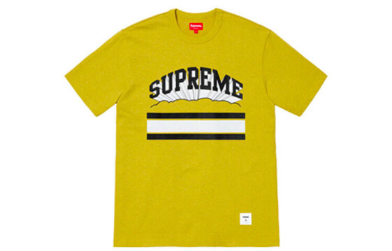 Supreme SS19 Cloud Arc Tee HealtherSulfur LogoT SUP-SS19-326S