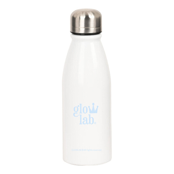 Water bottle Glow Lab Cisnes Blue 500 ml