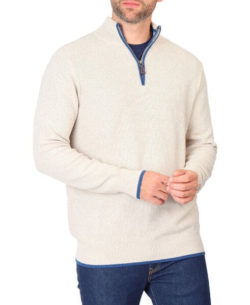 Men's Waffle Quarter Zip