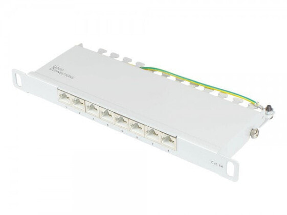 Good Connections GC-N0129 - 10 Gigabit Ethernet - RJ45 - Cat6a - 22/26 - Grey - Steel