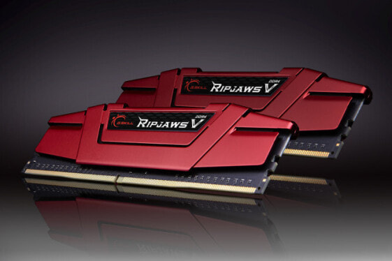 G.Skill Ripjaws V F4-3600C19D-32GVRB - 32 GB - 2 x 16 GB - DDR4 - 3600 MHz - 288-pin DIMM - Red