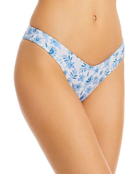 Capittana 298962 Womens Lina Floral Bikini Bottom Swimwear Size M
