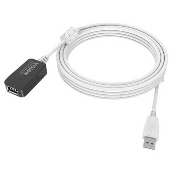 VISION Professional USB-A Male To USB-A Female cable 5 m