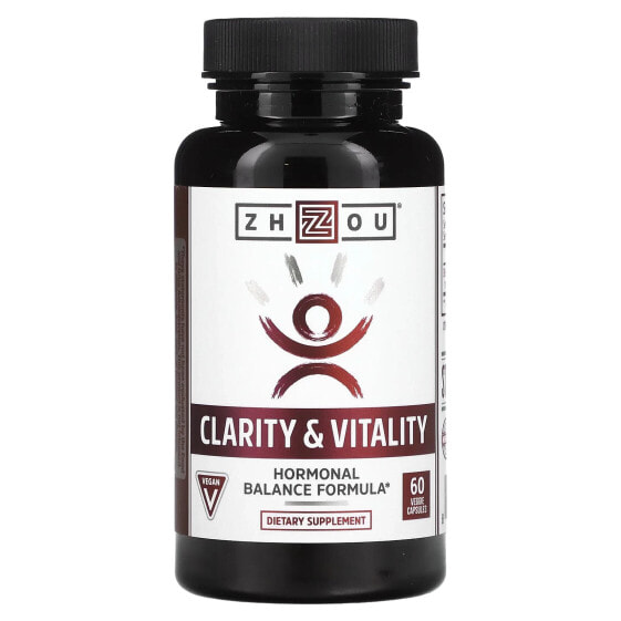 Zhou Nutrition, Clarity & Vitality, 60 растительных капсул