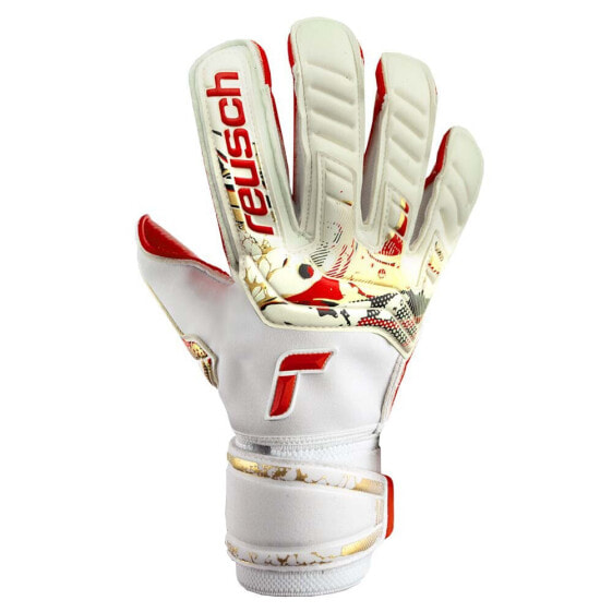 Вратарские перчатки Reusch Attrakt Gold X GluePrint