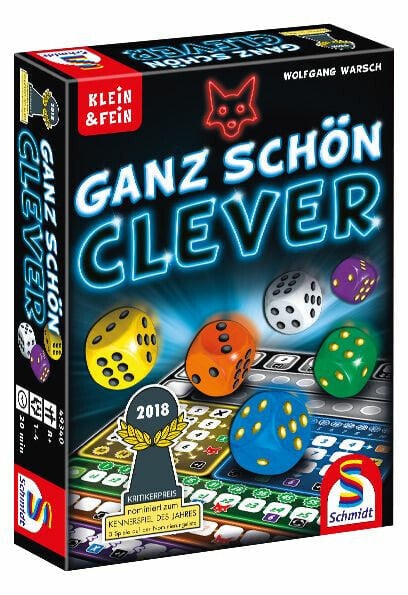 Настольная игра для компании Schmidt-Spiele GmbH Ganz sch?n clever 49340
