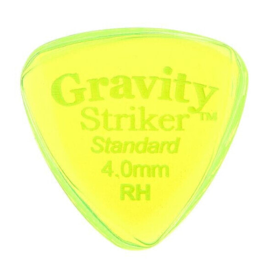 Аксессуары для гитар Gravity Guitar Picks Страйкер RH Cкоростной cкос 4,0 мм