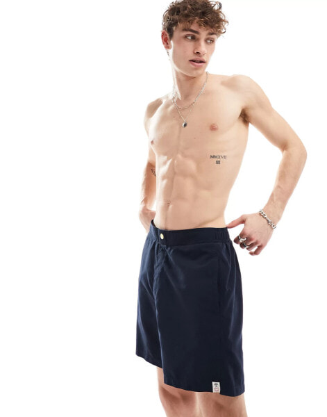 Hunky Trunks smart swim shorts in navy