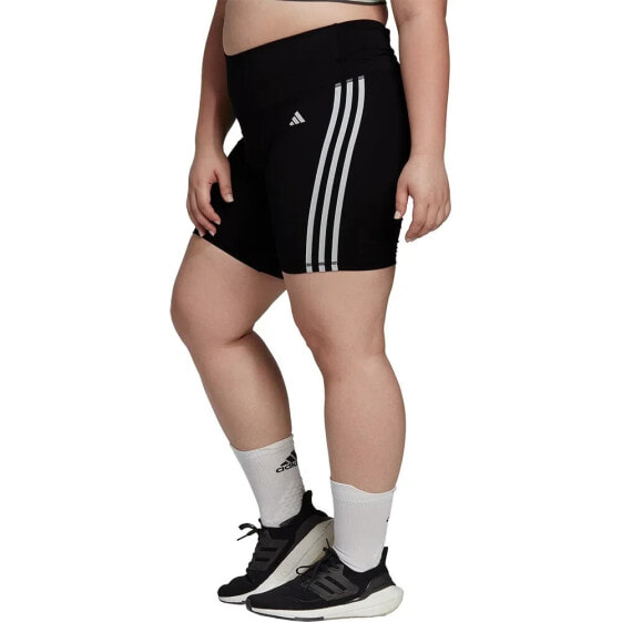 ADIDAS Essentials 3 Stripes High-Waisted Big Short Leggings