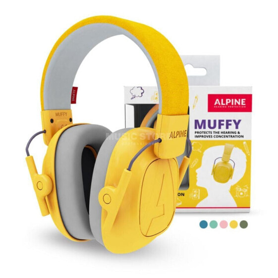 Alpine Muffy Kids Gehörschutz Yellow