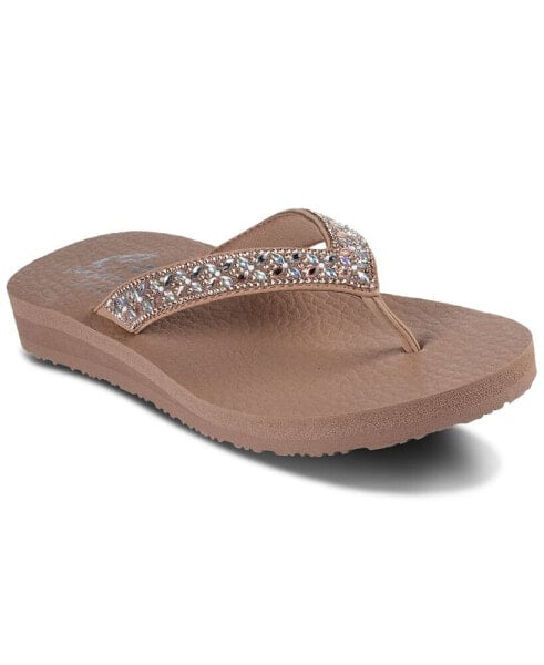 Women's Cali Meditation - Made You Blush Flip-Flop Thong Sandals from Finish Line